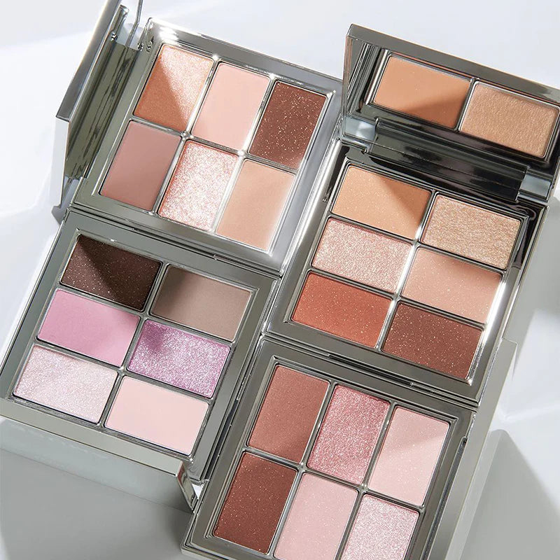 Paleta transparente vegana para ojos - 4 colores