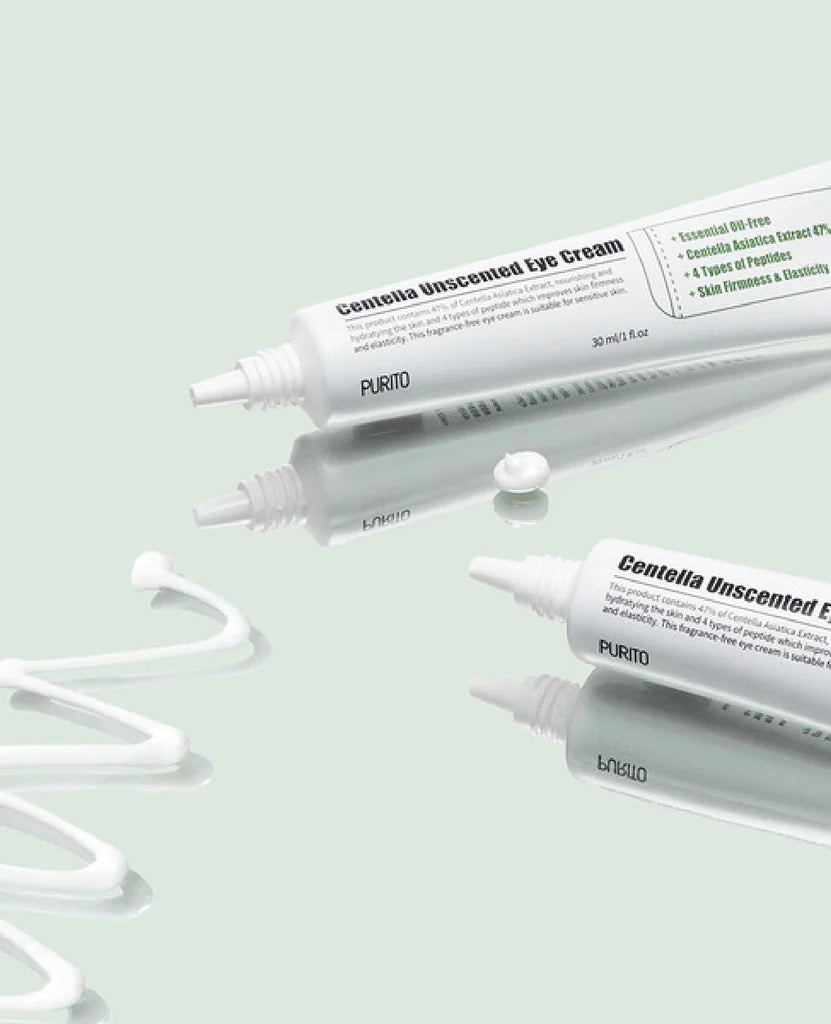 Crema para ojos sin perfume Centella