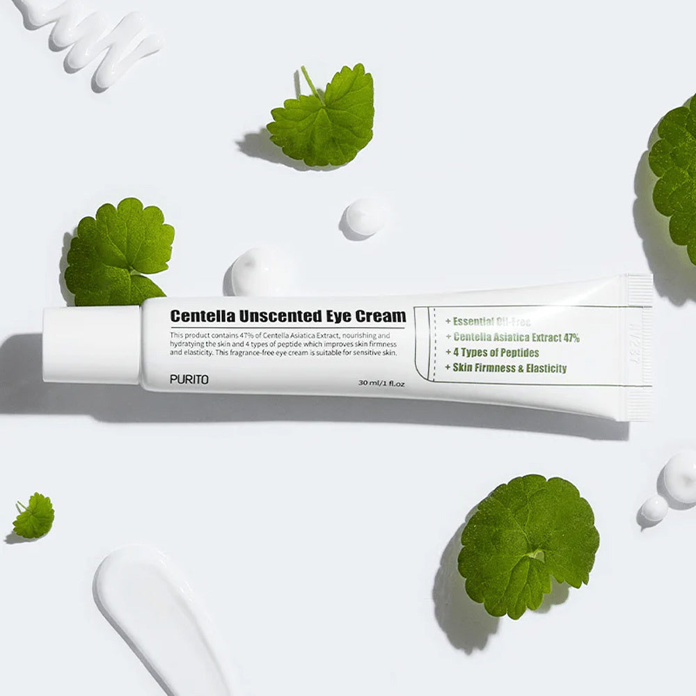 Crema para ojos sin perfume Centella