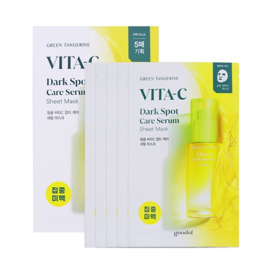 VITA-C Dark Spot Care Serum-Blattmaske